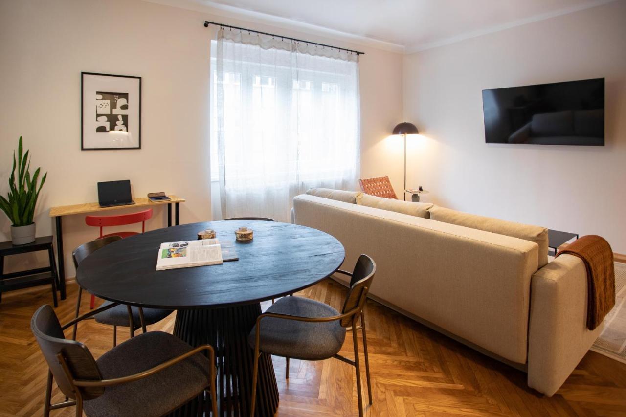 Design 1Bdr Apartment With Balcony Zagreb Exterior foto