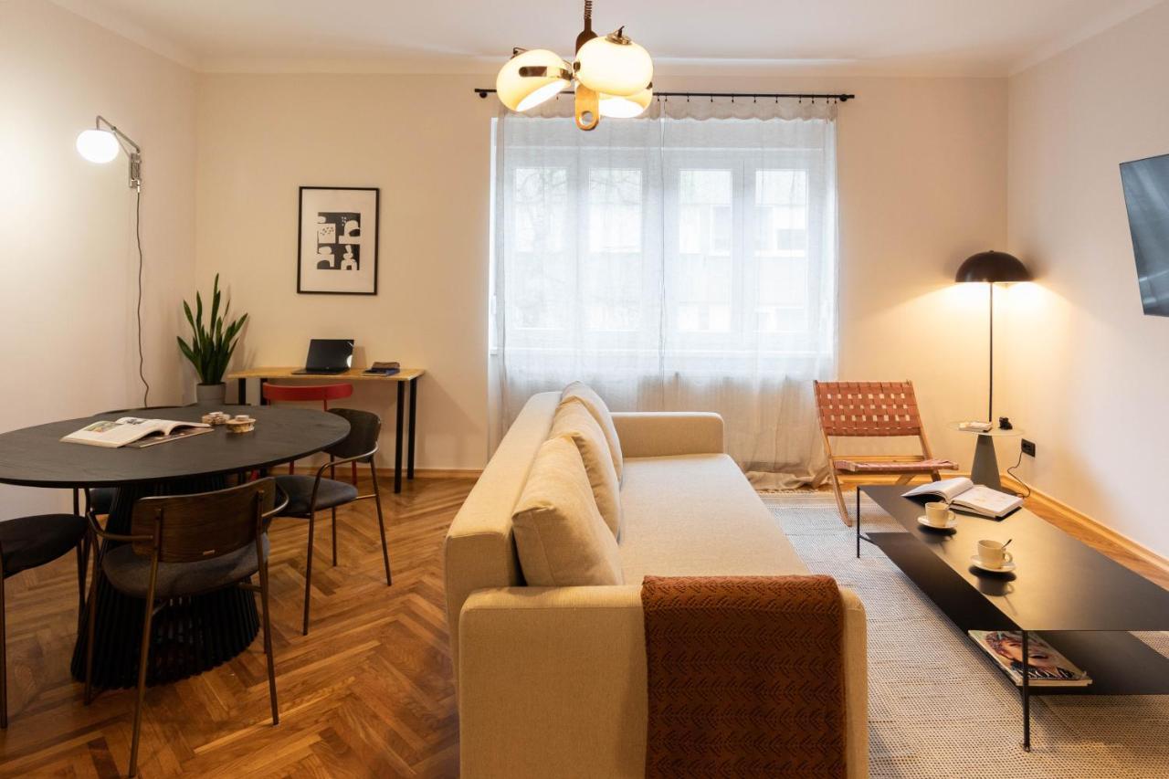 Design 1Bdr Apartment With Balcony Zagreb Exterior foto