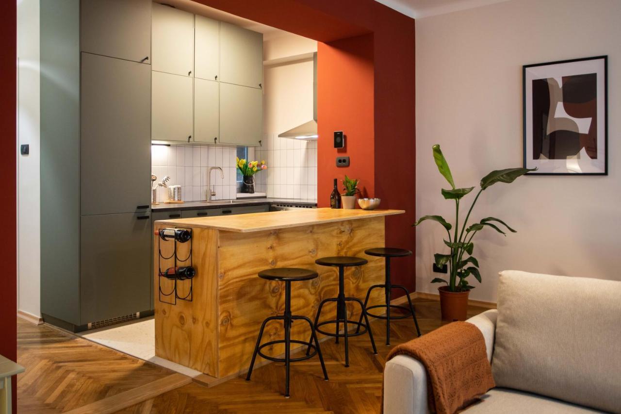 Design 1Bdr Apartment With Balcony Zagreb Exterior foto
